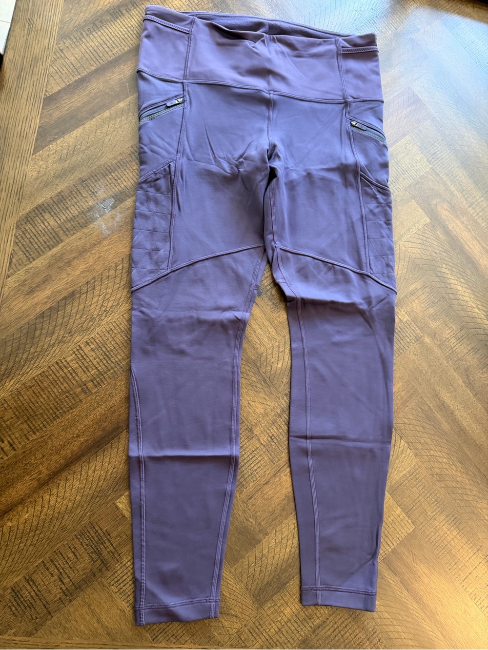 lululemon athletica Plum High-Rise Performance Leggings with Zip Pockets